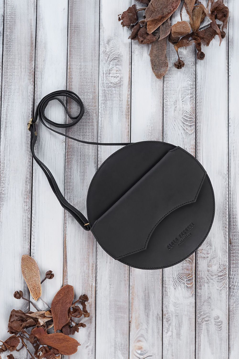 Natural leather bag model 191522 Galanter-Fashion Nordic