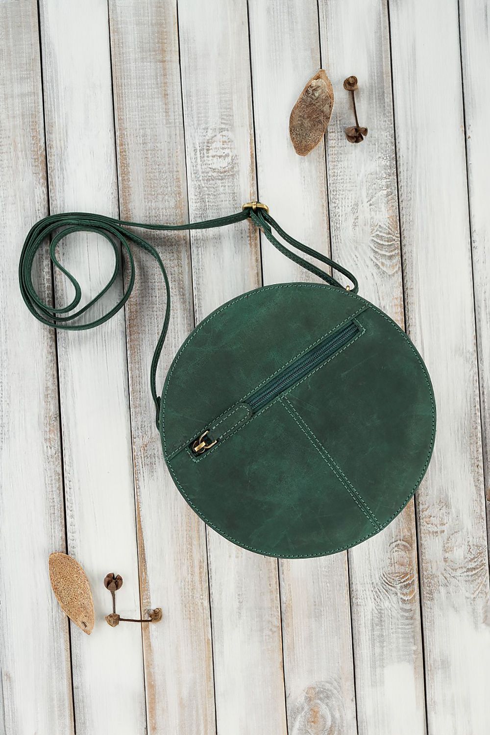Natural leather bag model 191522 Galanter-Fashion Nordic