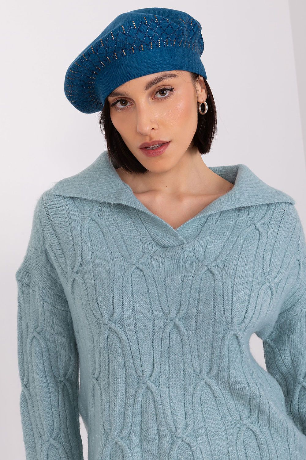 Beret model 208244 AT-Fashion Nordic