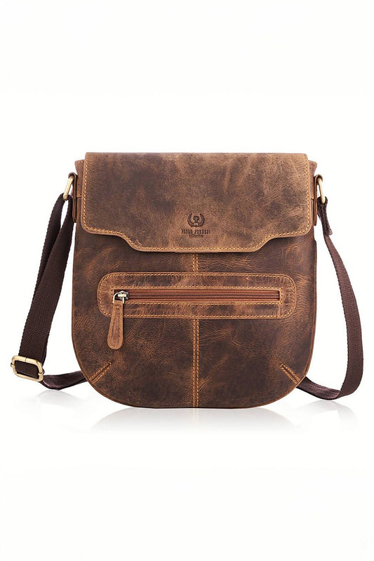 Natural leather bag model 191537 Galanter-Fashion Nordic