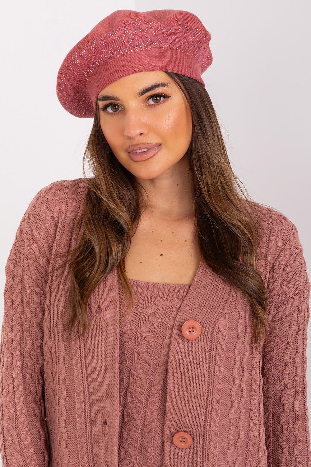 Beret model 208244 AT-Fashion Nordic