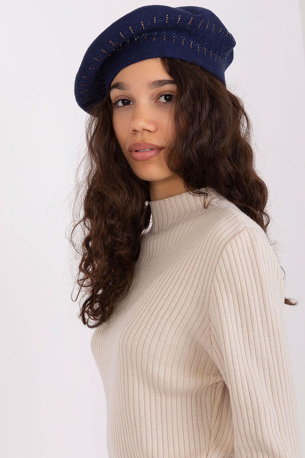 Beret model 208244 AT-Fashion Nordic