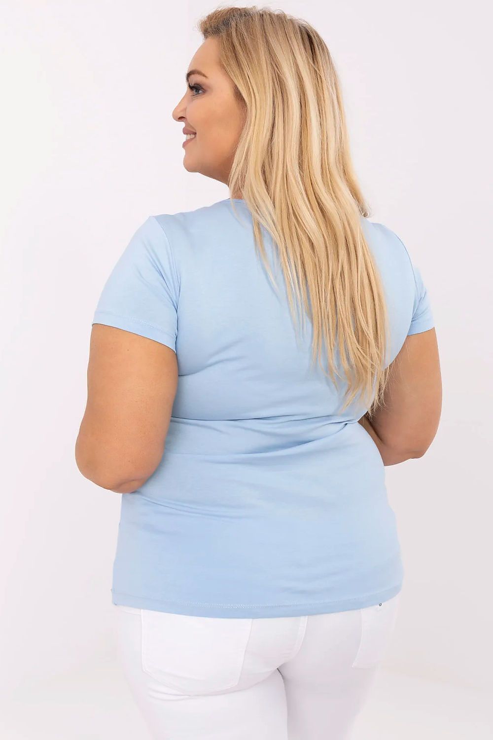 Plus size T-shirt model 211762 Relevance-Fashion Nordic