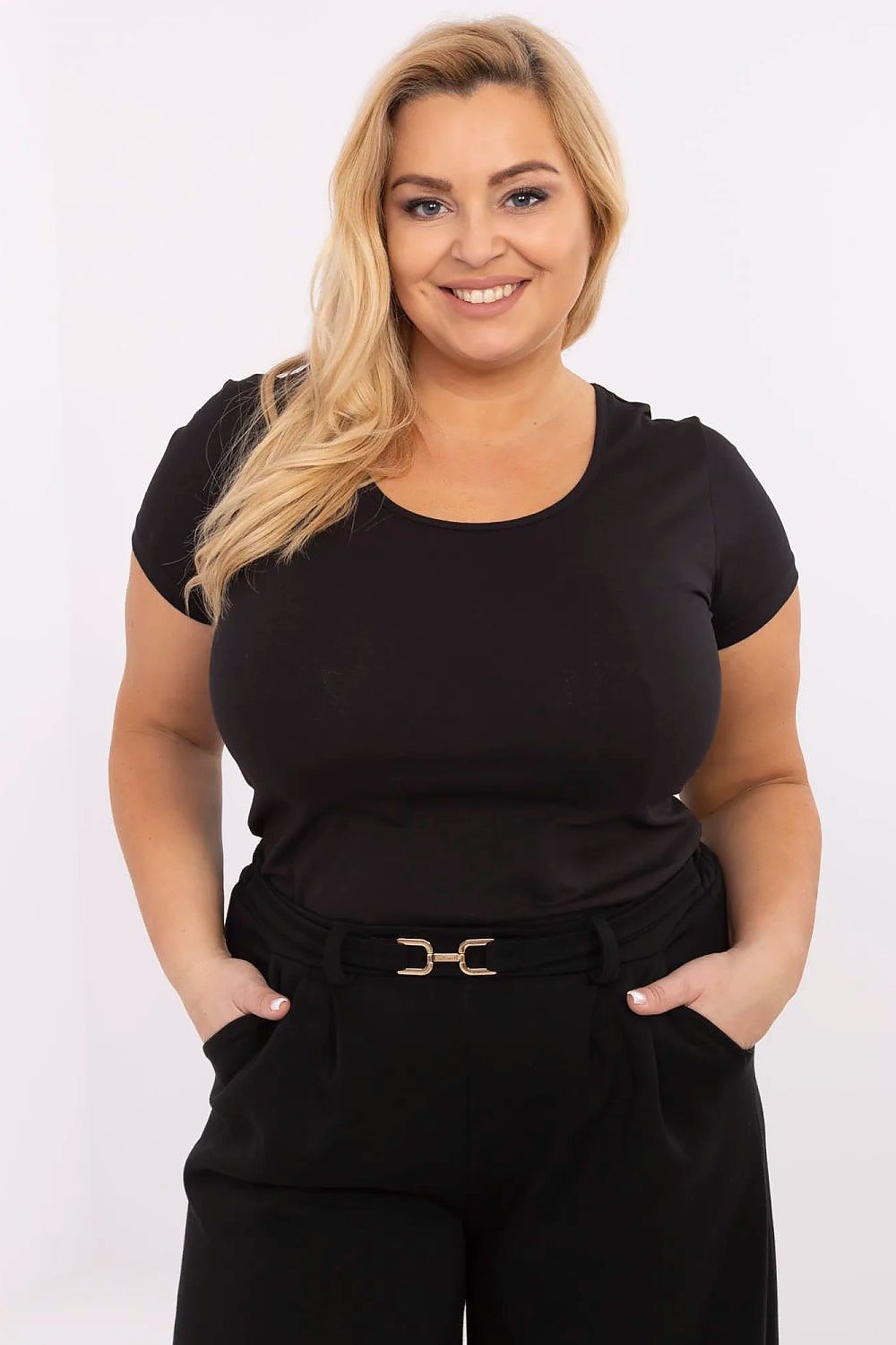 Plus size T-shirt model 211762 Relevance-Fashion Nordic