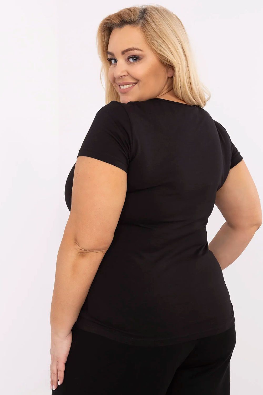 Plus size T-shirt model 211762 Relevance-Fashion Nordic