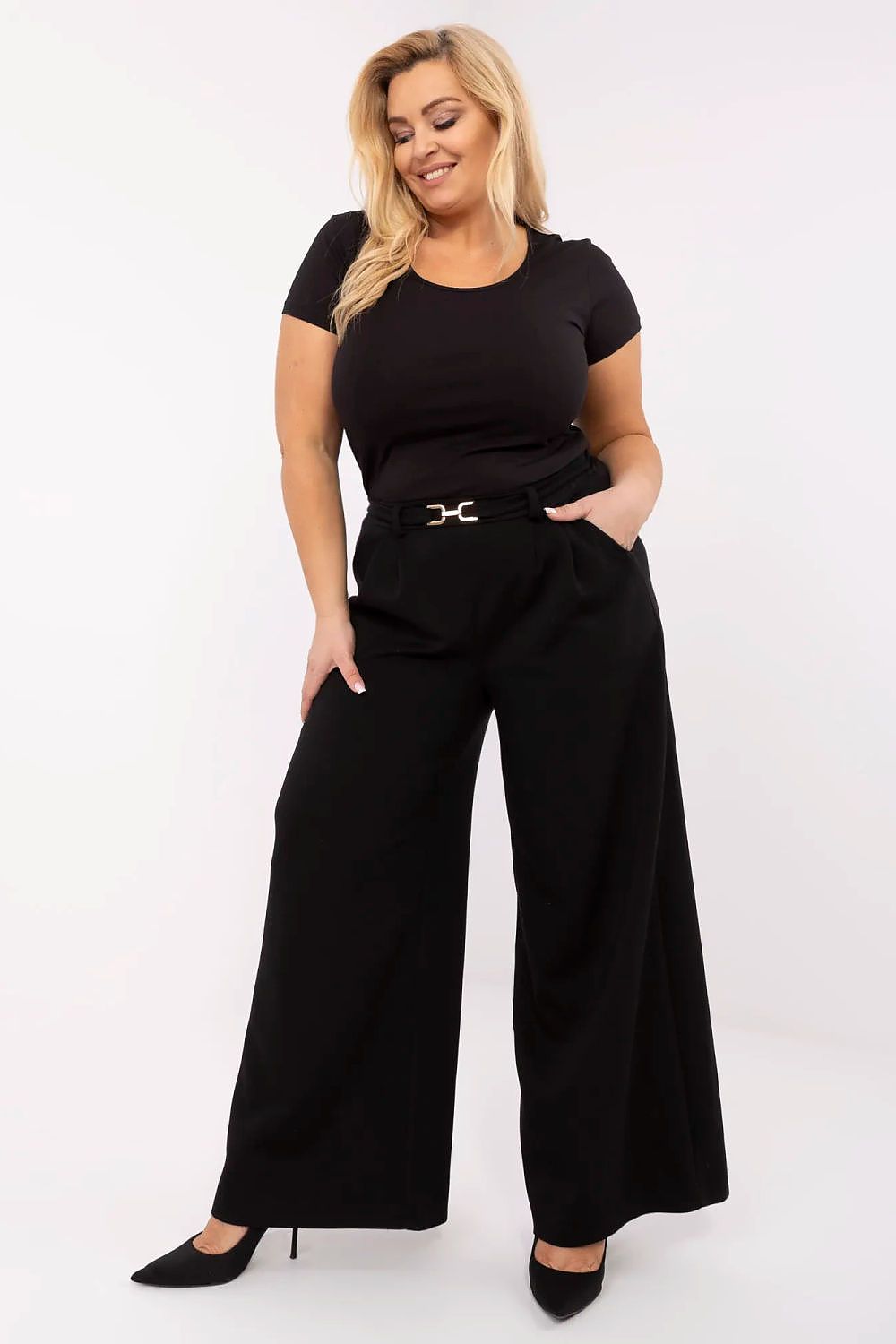 Plus size T-shirt model 211762 Relevance-Fashion Nordic