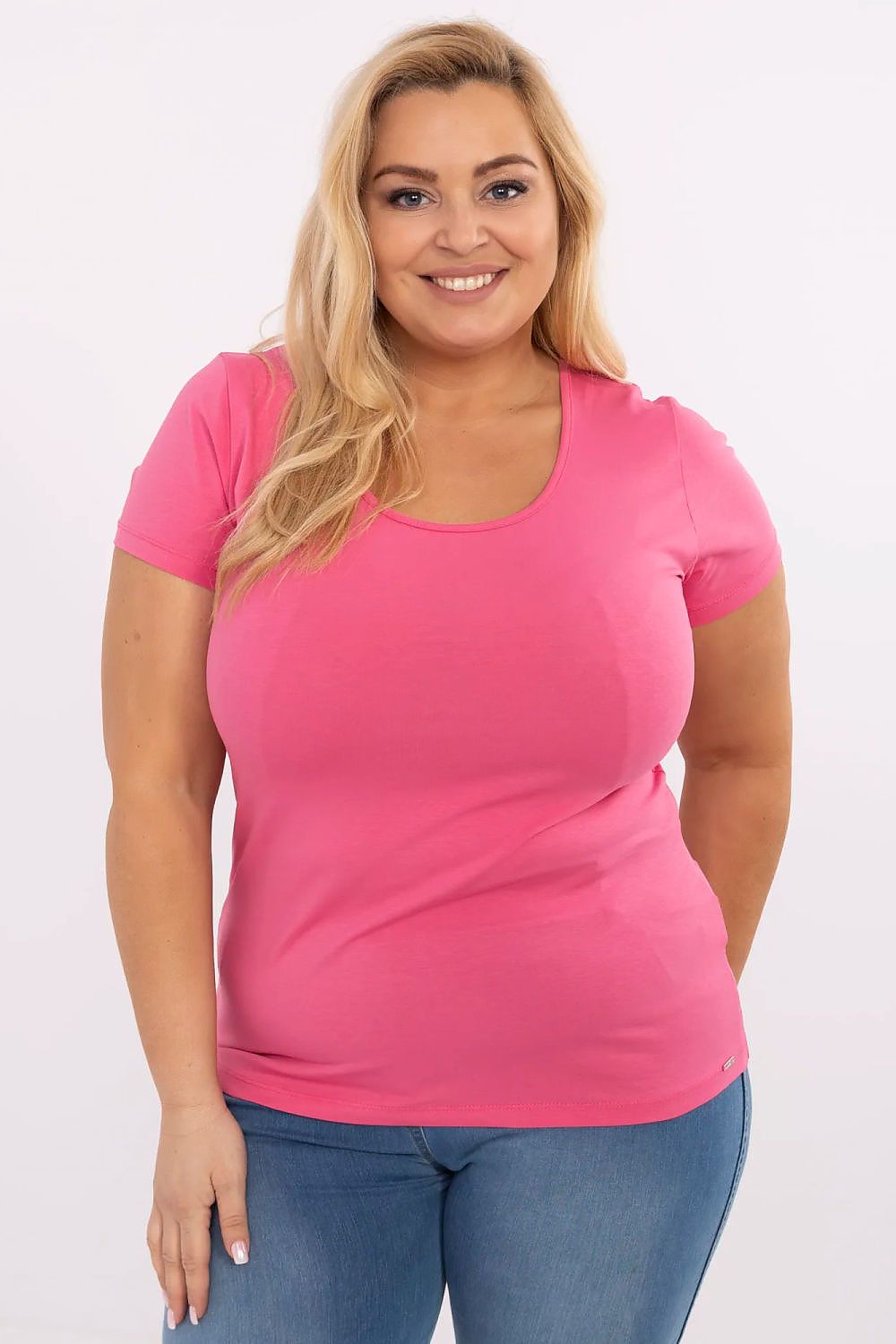 Plus size T-shirt model 211762 Relevance-Fashion Nordic