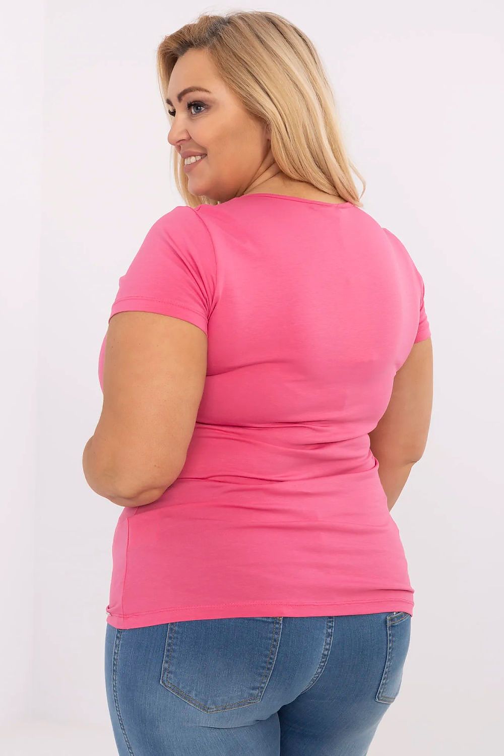 Plus size T-shirt model 211762 Relevance-Fashion Nordic